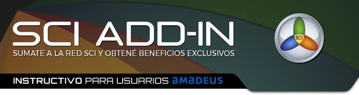 Add-In | Instructivo para usuarios Amadeus